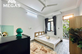 ✨ CHO THUÊ CĂN HỘ STUDIO FULL NỘI THẤT – CÓ BAN CÔNG – GẦN ĐH VĂN HIẾN & NGÃ TƯ BẢY HIỀN