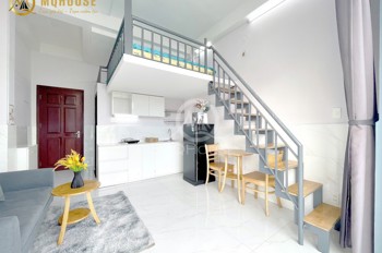 Cho thuê duplex có ban công gác cao  Ngay Etown Cộng Hoà