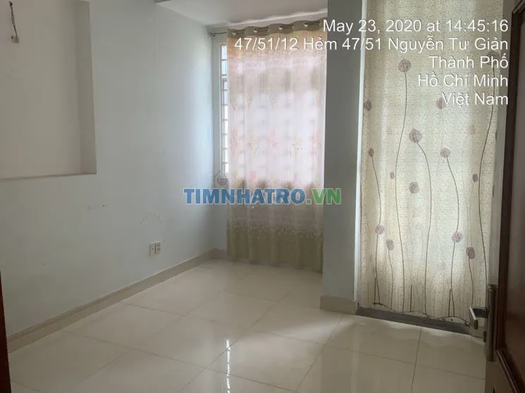 Phòng trọ đường nguyễn tư giản quận gò vấp