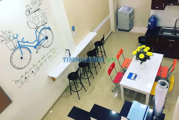 Nhà ở chung, tiện nghi, sống tích cực q. bình thạnh